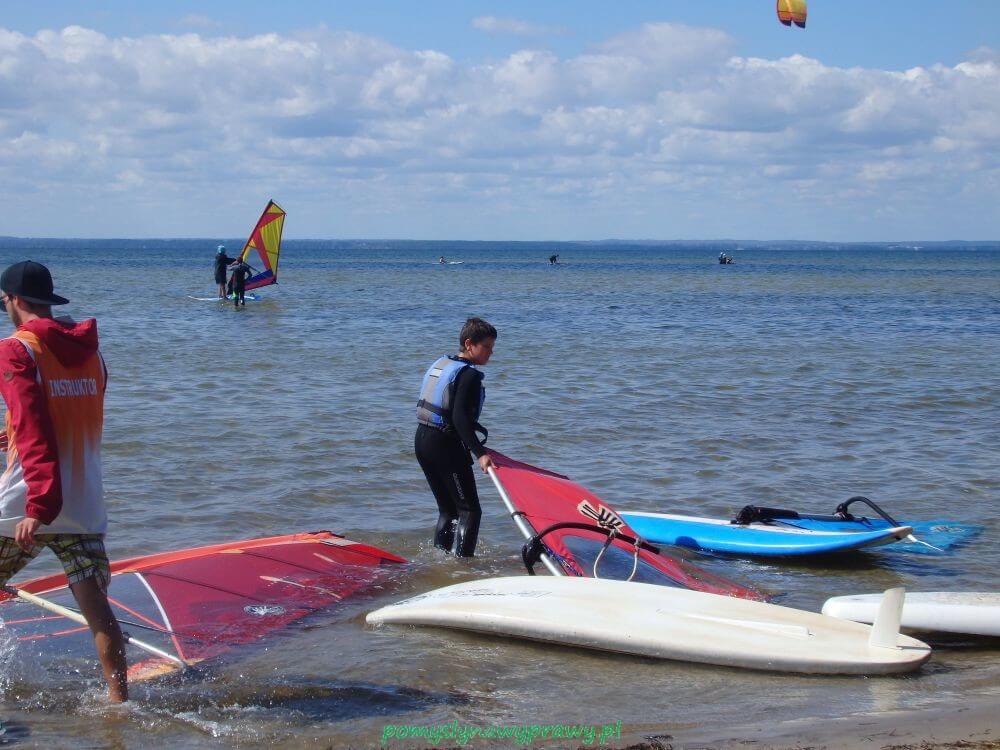 Bałtyk Hel windsurfing