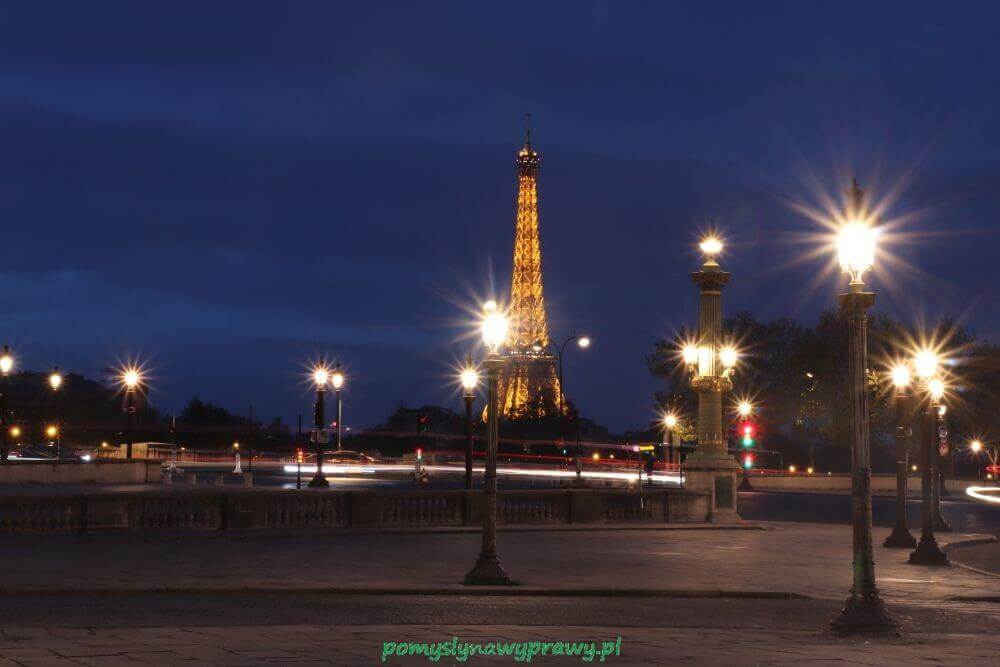 Paryż Wieża Eiffla