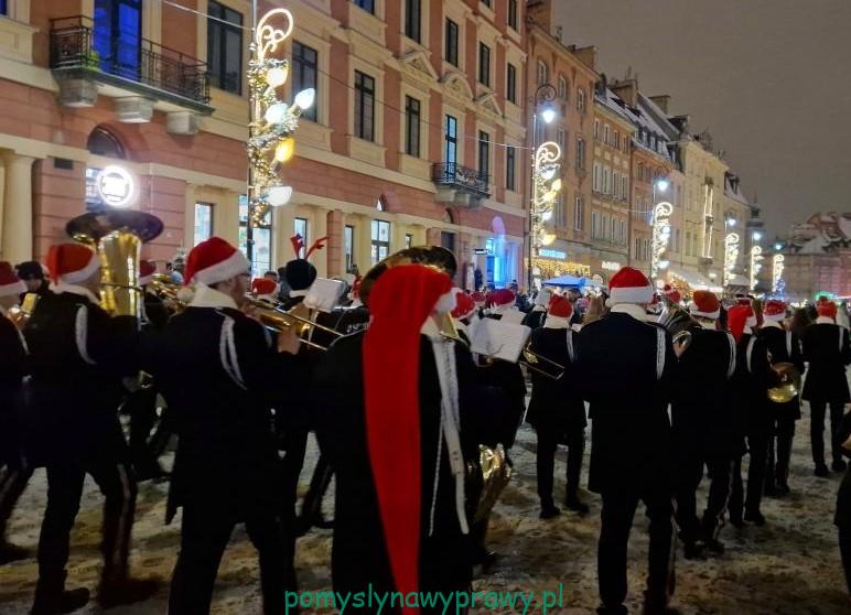 Świąteczne iluminacje Warszawy